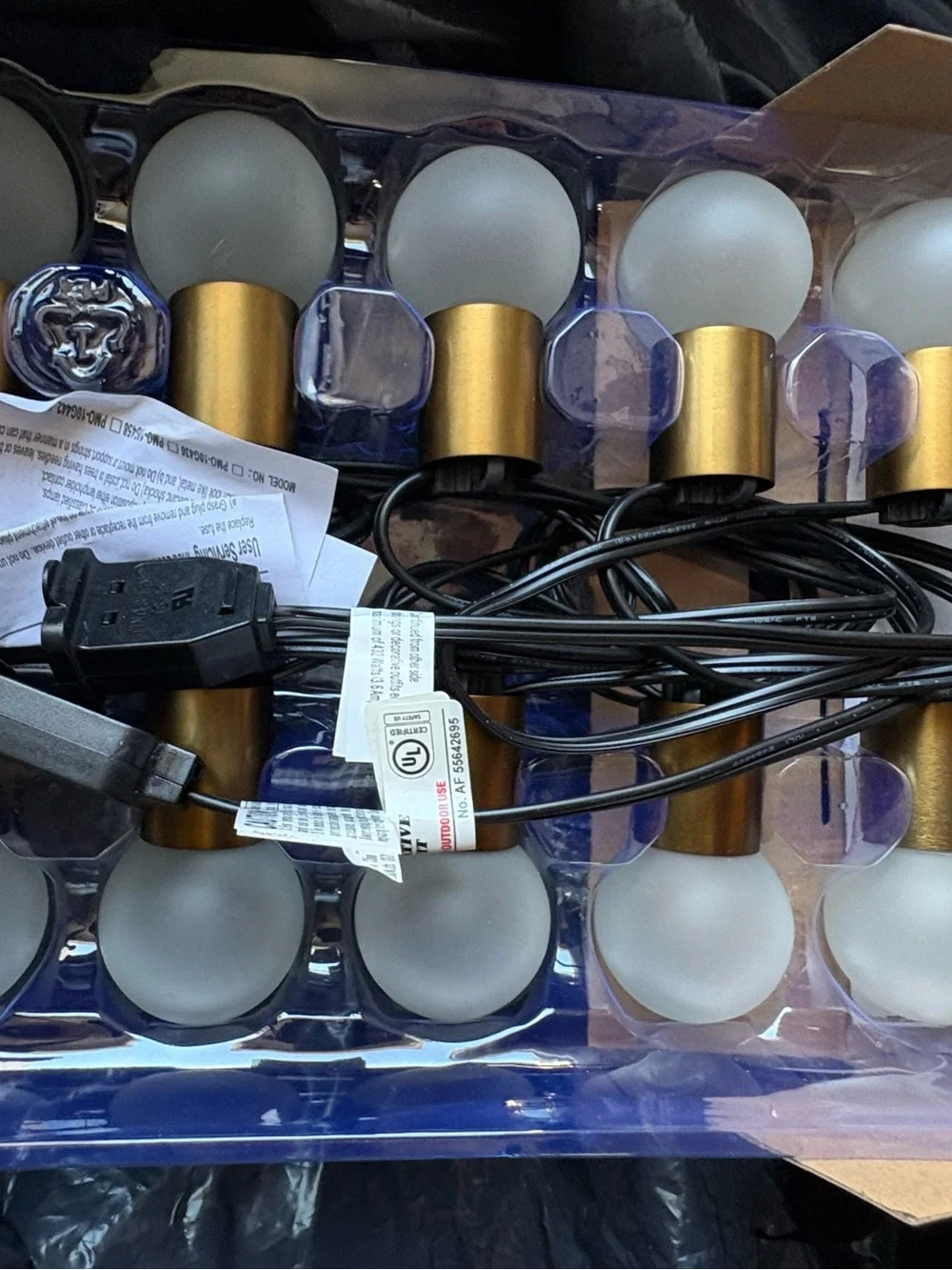 Modern string lights 10ct from Project 62
